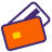 Ícone de cartão de crédito beneficio