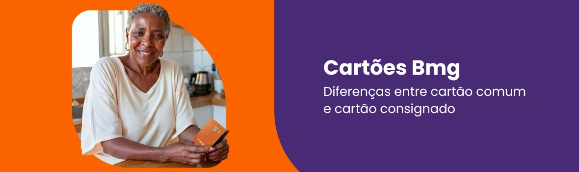 Diferença entre cartão comum e consignado