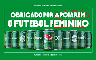 Apoiar o futebol feminino é um golaço!