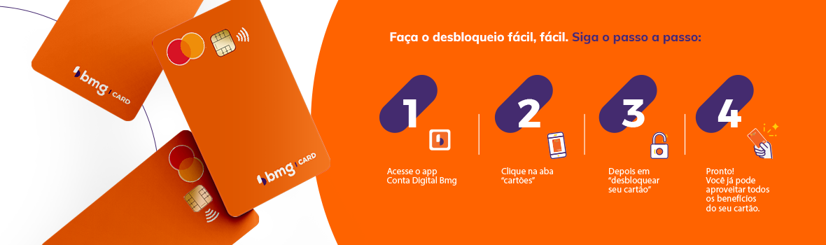 Como desbloquear o Bmg Card?