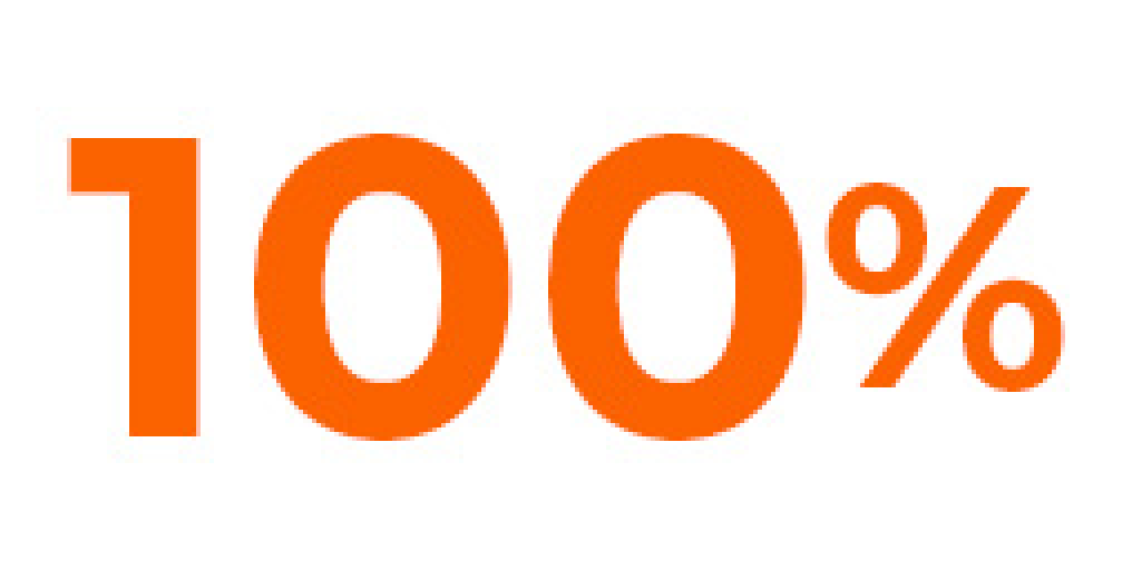 100%