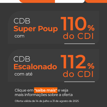 95 anos Bmg: Aproveite e invista no CDB escalonado em oferta. Clique em saiba mais para mais informações