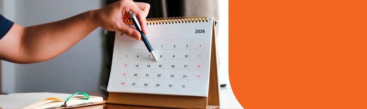 Calendário financeiro 2026: FGTS, INSS, IR e principais datas