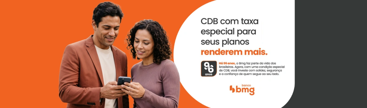 Aniversário de 96 anos do Bmg: aproveite as condições especiais para investir