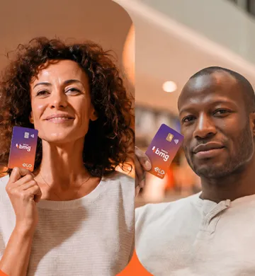 Banner Cartão de crédito consignado do Banco Bmg