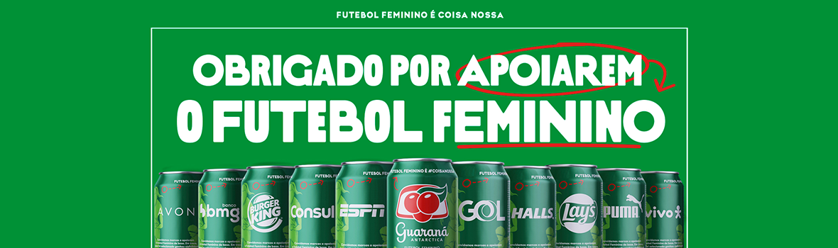 Apoiar o futebol feminino é um golaço!