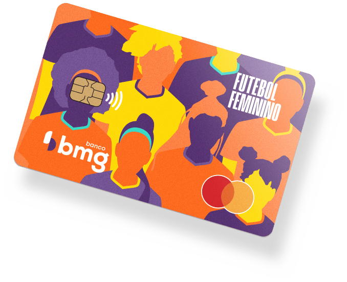 Cartão de crédito Bmg Futebol Feminino