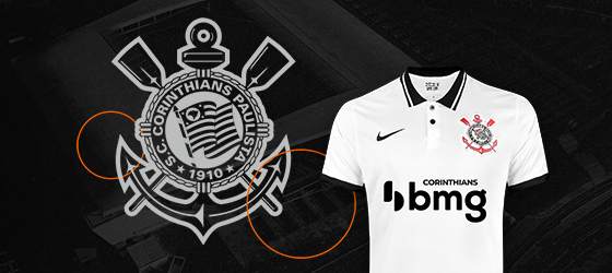 Camisas oficiais do Timão como prêmio da promoção pelas 100 mil contas abertas